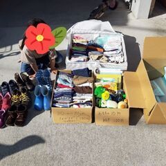 4/10(日)9じ～　足立区梅島でガレージセール
