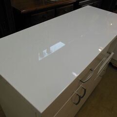 【販売終了しました。ありがとうございます。】NITORI　キッチンカウンター　中古品　/　家電ボード　キッチン　おねだん以上のメーカー　収納家具　相模原市　リサイクルショップの画像