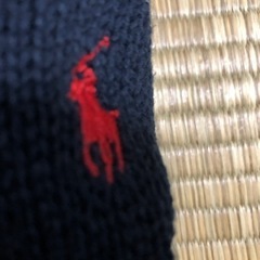 ラルフローレン綿セーター　Mの画像