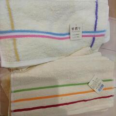 綿100%フェイスタオルの画像