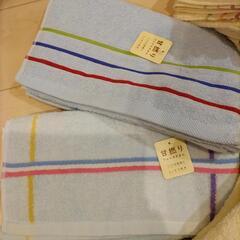 綿100%フェイスタオルの画像