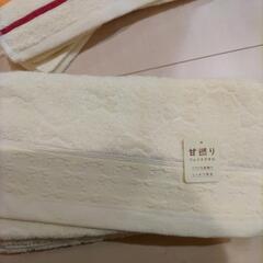 綿100%フェイスタオルの画像