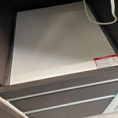 リサイクルショップどりーむ天保山店　No１８２１　食器棚　チェスト　キッチン収納　中古　美品　ブラウンカラーの画像