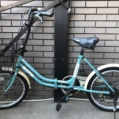 値下げ　20インチ型　折り畳み　自転車　コールマン　Colemanの画像
