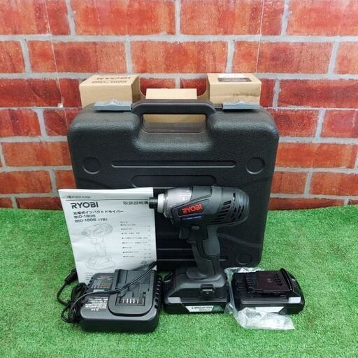 RYOBI リョービ BID-1805 インパクトドライバー【リライズ野田愛宕店】【店頭取引限定】【未使用】【管理番号：ITG11AILDXUC】