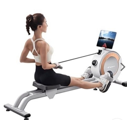 【新品未開封梱包のまま！！】ヤフーショッピング販売価格  53,557 円ローイングマシン ボート漕ぎマシン MERACH 【アプリ連動】ボートマシン マグネット式 16段階負荷調節 静音システム 省スペース 収納簡単 フィットネス ローワー 家庭用 ボート漕ぎ運動器具（ホワイト）