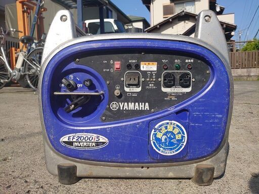 ヤマハ YAMAHA 防音型インバータ式発電機 EF2000is 実働品