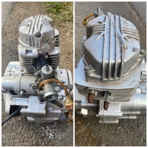 中華エイプ風125ccエンジン