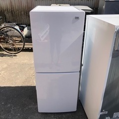 【リサイクルサービス八光　田上店　安心の3か月保証　配達設置OK】ハイアール HAIER JR-NF148B W [冷凍冷蔵庫 Haier Global Series 148L 2ドア ホワイト]