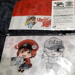 【受渡予定者決定】抗菌マスクケース キャラグッズ はたらく細胞 未開封 2個の画像