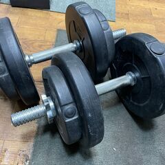 ダンベルセット　No.1115　7.5kg×2　〖リサイクルショ...