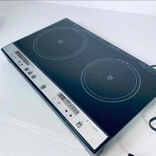 PPIT-2IH-BK  2口IH調理器 クッキングヒーター