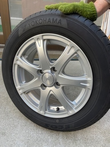夏タイヤ 4本セット ホイール付 175/65R14