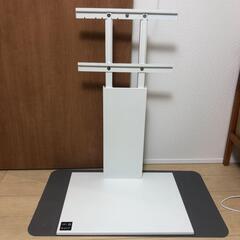 ウォールロー白　 壁面　M0500078 テレビ台 壁寄せ ロータイプ