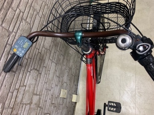 新生活応援SALE 東京23区配達無料　新基準 Panasonic パナソニック カラーズ　8.9Ah リチウム 電動自転車☆中古☆パナ