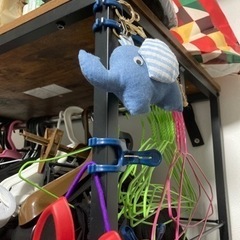青いフック
