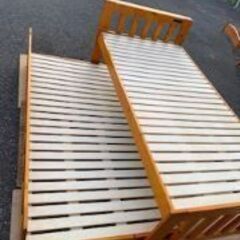 親子ベッド　☆引き出し式２段ベッド☆         265の画像