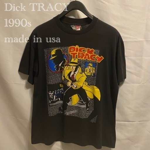 ✩1990s USA製 アメコミ作品 「Dick TRACY」 半袖Tシャツ