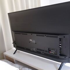 テレビ　43インチ　CMスキップ付き　2018年製の画像