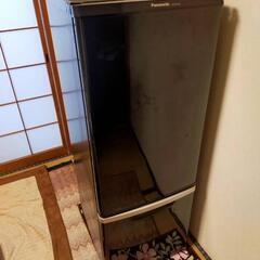 決まりました。Panasonic冷蔵庫　黒168L