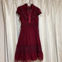 カラードレス5点セット★11号膝丈〜ミモレ丈
