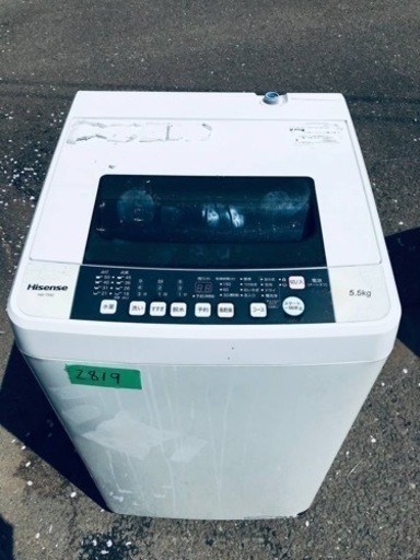 ✨2018年製✨2819番Hisense✨電気洗濯機✨HW-T55C‼️