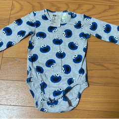 【美品】H&M クッキーモンスター ★ ロンパース 肌着