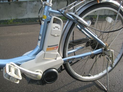 中古：電動アシスト自転車（充電；バッテリー良好）