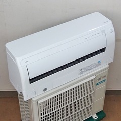 🌸美品‼️FUJITSUノクリア,フィルター自動お掃除,標準設置工事込み,本体保証付き‼️[商品番号:118]の画像