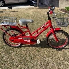 【室内保管】補助輪あり　16インチ　子ども用自転車　