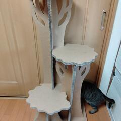 ダンボール キャットタワー 120cm 中古品 