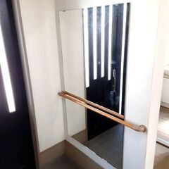 ③大きな鏡　151㎝×88㎝　重さ9キロ(4900円)