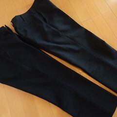 学生服上下セット パンツ冬用夏用 富士ヨット 155A W64の画像