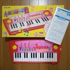 子供用電子ピアノ　あそぼーど2遊歩人　作動確認　長期保管品　多機...