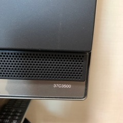 【お譲り先決定しました。】TOSHIBA REGZA 37型TV お売りします。の画像