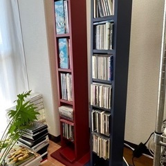 CD、DVDラックの画像