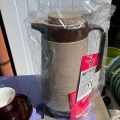 未使用　象印　ポットとコーヒーカップ2セットの画像