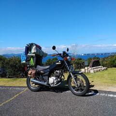 「話し中」ヤマハSR125（検索CD125ハンターカブ）の画像