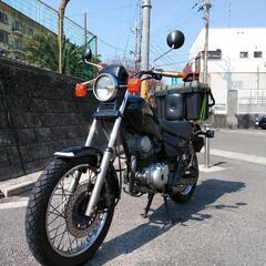 「話し中」ヤマハSR125（検索CD125ハンターカブ）の画像