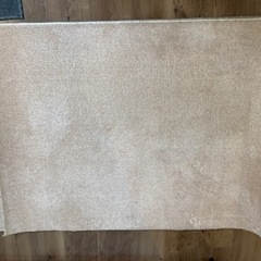 カーペット2枚☆素材はいいが切りっぱなしの画像