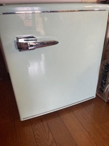 1ドアレトロ冷蔵庫