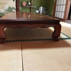 「決まりました。」座卓無料でお譲りします。の画像