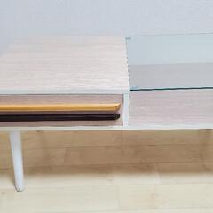 【良品】送料無料でお届けに行きます！　テーブル※ホワイト