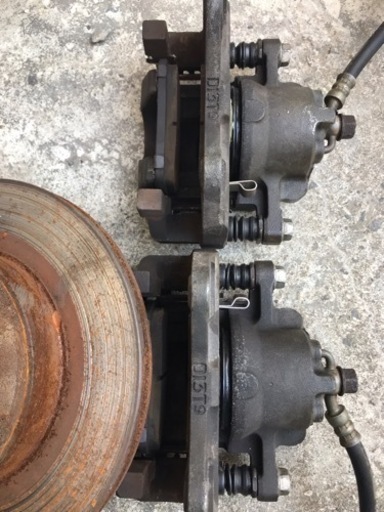 ダイハツ系のフロントブレーキセット