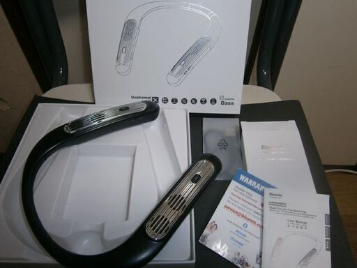 Bluenin ネックスピーカーウェアラブル　（未使用に近い美品です）