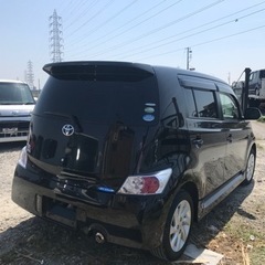 トヨタ bB1.5ZエアロGパッケージ メモリーナビ・フルセグ HIDライト ETC 36000Km 禁煙車車検2年付!!全て コミコミ 37万円の画像