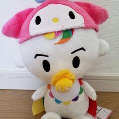 ハローキティとマイメロディ　BIGぬいぐるみ 　7ORDER×サ...