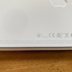 Apple Mac純正ワイヤレスキーボードA1314 接続確認済みの画像