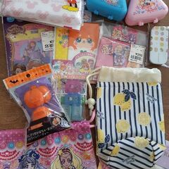 お弁当用品小物　おにぎりラップ　おにぎりケース　ピック　巾着