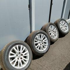 215/60R15.トヨタ純正夏タイヤホイール付